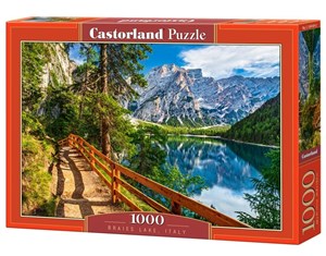 Puzzle Braies Lake, Italy 1000 C-104109 online polish bookstore