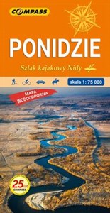 Ponidzie Szlak kajakowy Nidy Mapa 1:75 000 - Polish Bookstore USA