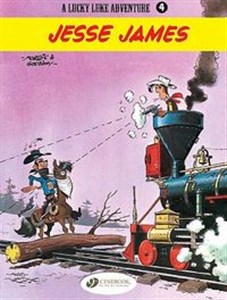 Lucky Luke 4 Jesse James  books in polish