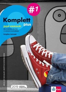 Komplett plus 1 Książka ćwiczeń + DVD + CD Szkoła ponadpodstawowa. Liceum i technikum Polish Books Canada