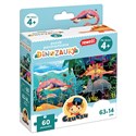 CzuCzu Puzzle panoramiczne Dinozaury 4+  - 