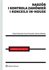 Nadzór i kontrola zamówień i koncesji in-house  