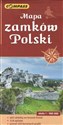 Mapa zamków Polski Mapa krajobrazowa 1:900 000   