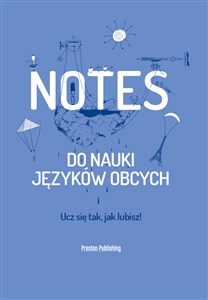 Notes do nauki języków obcych niebieski Ucz się tak, jak lubisz! polish books in canada