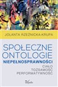 Społeczne ontologie niepełnosprawności Ciało tożsamość performatywność Canada Bookstore