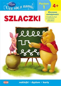 Disney Ucz się z nami Kubuś i Przyjaciele Szlaczki UDB9 Bookshop