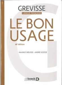 Bon Usage 16e edition books in polish