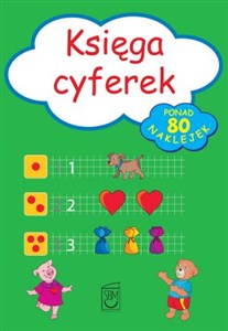 Ksiega cyferek 80 naklejek - Polish Bookstore USA
