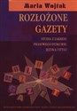 Rozłożone gazety Studia z zakresu prasowego dyskursu języka i stylu Bookshop