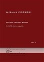 Sacred Choral Works Vol.1 na czterogłosowy... - Polish Bookstore USA