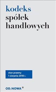 Kodeks Spółek Handlowych to buy in USA