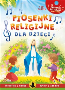 Piosenki religijne dla dzieci + CD in polish