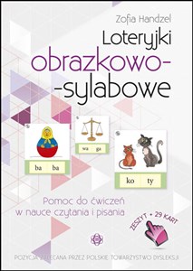 Loteryjki obrazkowo sylabowe Pomoc do ćwiczeń w nauce czytania i pisania  