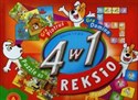 4 w 1 Reksio puzzle i 3 gry  