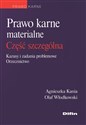 Prawo karne materialne Część ogólna Kazusy i zadania problemowe. Orzecznictwo Polish Books Canada