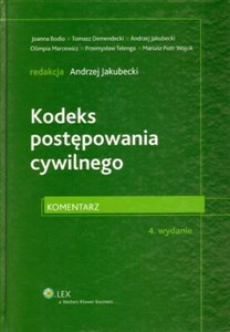 Kodeks postępowania cywilnego Komentarz  