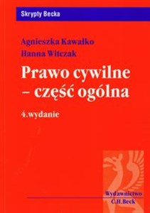 Prawo cywilne - część ogólna Polish Books Canada