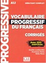 Vocabulaire progressif du Francais niveau debutant complet A1.1 klucz  