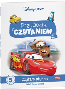 Disney uczy Auta Przygoda z czytaniem Czytam płynnie poziom 5 Metoda analityczno-syntetyczna polish usa