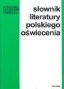 Słownik literatury polskiego oświecenia to buy in Canada