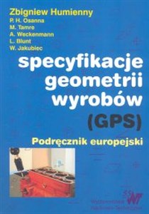 Specyfikacje geometrii wyrobów GPS  chicago polish bookstore