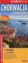 Chorwacja i Czarnogóra mapa samochodowo-turystyczna 1:300 000 Mapa wybrzeża  