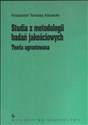 Studia z metodologii badań jakościowych Teoria ugruntowana Polish bookstore
