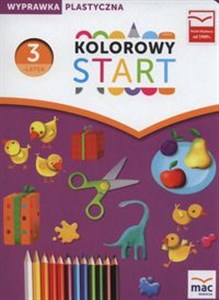 Kolorowy start Trzylatek Wyprawka plastyczna Przedszkole buy polish books in Usa