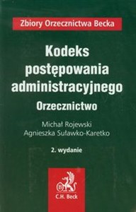 Kodeks postępowania administracyjnego Orzecznictwo  