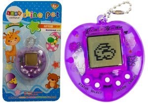 Gra elektroniczna Tamagotchi + smycz fioletowa online polish bookstore
