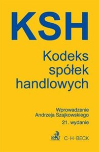 Kodeks spółek handlowych wprowadzenie Andrzeja Szajkowskiego buy polish books in Usa