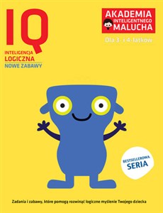 Akademia Inteligentnego Malucha IQ Inteligencja logiczna 3-4 lata Nowe zabawy pl online bookstore