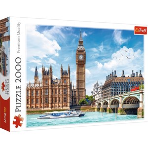 Puzzle Big Ben, Londyn, Anglia 2000 27120 Polish bookstore