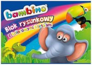 Blok rysunkowy z kolowymi kartkami A4 16 kartek Bambino  to buy in Canada