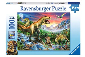 Puzzle 100 epoka dinozaurów 