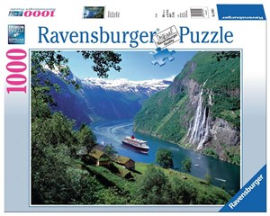 Puzzle 2D 1000 Fjord w Norwegii 15804 polish books in canada