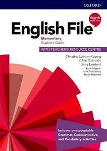 English File Fourth Edition Elementary Teacher's Guide - Polish Bookstore USA