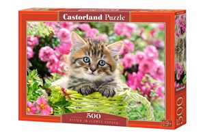 Puzzle Kitten In Flower Garden 500 to buy in USA