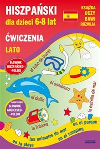 Hiszpański dla dzieci 6-8 lat Ćwiczenia Lato books in polish