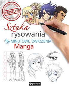 Sztuka rysowania Manga 15-minutowe ćwiczenia  polish books in canada