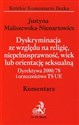 Dyskryminacja ze względu na religię, niepełnosprawność, wiek lub orientację seksualną Polish Books Canada