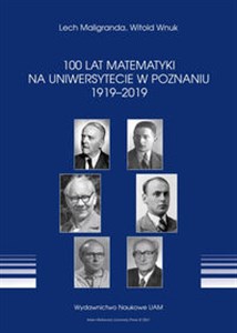 100 lat Matematyki na Uniwersytecie w Poznaniu 1919-2019 to buy in Canada