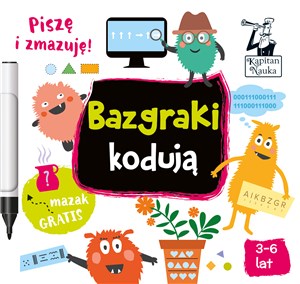 Bazgraki kodują 3-6 lat Kapitan Nauka pl online bookstore