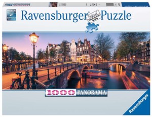 Puzzle 2D 1000 Panorama Amsterdamu 16752 Bookshop