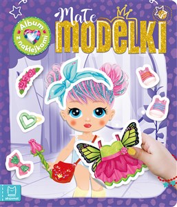 Małe modelki. Album z naklejkami in polish