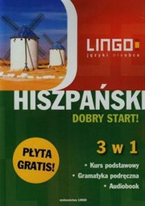 Hiszpański Dobry start! 3 w 1 + CD polish usa