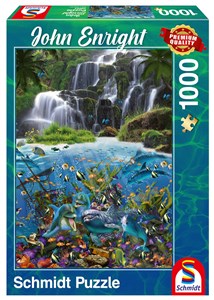 Puzzle 1000 PQ J. ENRIGHT Wodospad  