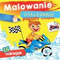 Pojazdy wyścigowe. Malowanie-doklejanie  Bookshop