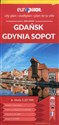 Gdańsk Gdynia Sopot plan miasta  1:22 500 chicago polish bookstore