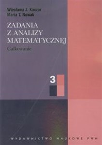 Zadania z analizy matematycznej 3 Całkowanie Bookshop